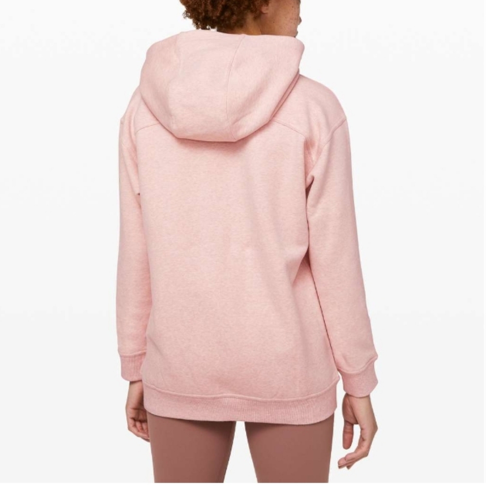 LULULEMON All Yours Zip Sweater Women's Pink Zip Hoodie Medium